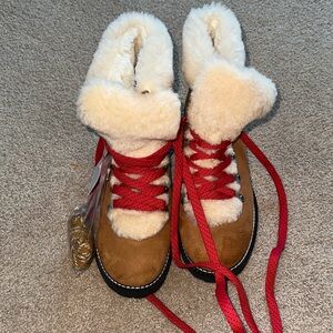 J.Crew Nordic fur lined boots